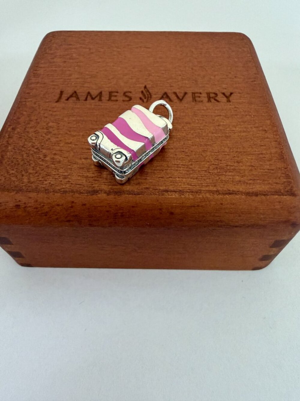 James Avery Enamel Roller Bag Charm - Picture 5 of 6